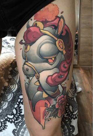319x467 Killer New School Tattoos - New School Tattoo Drawings