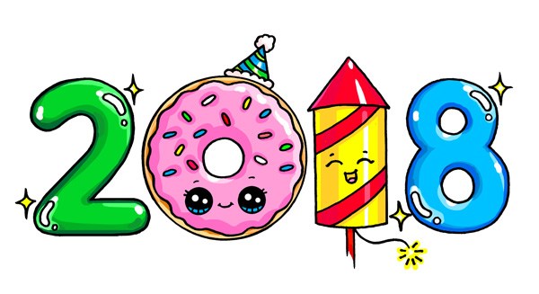 600x327 Happy New Year! Draw So Cute - New Year Celebration Drawing