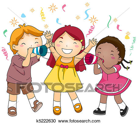 450x410 Party New Year Drawings Festival Collections - New Year Celebration Drawing