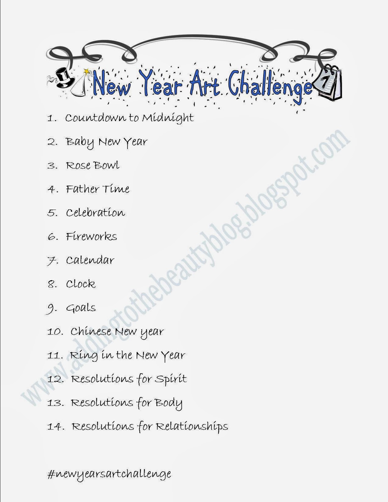 1236x1600 new year's drawing challenge adding to the beauty - New Year Drawing