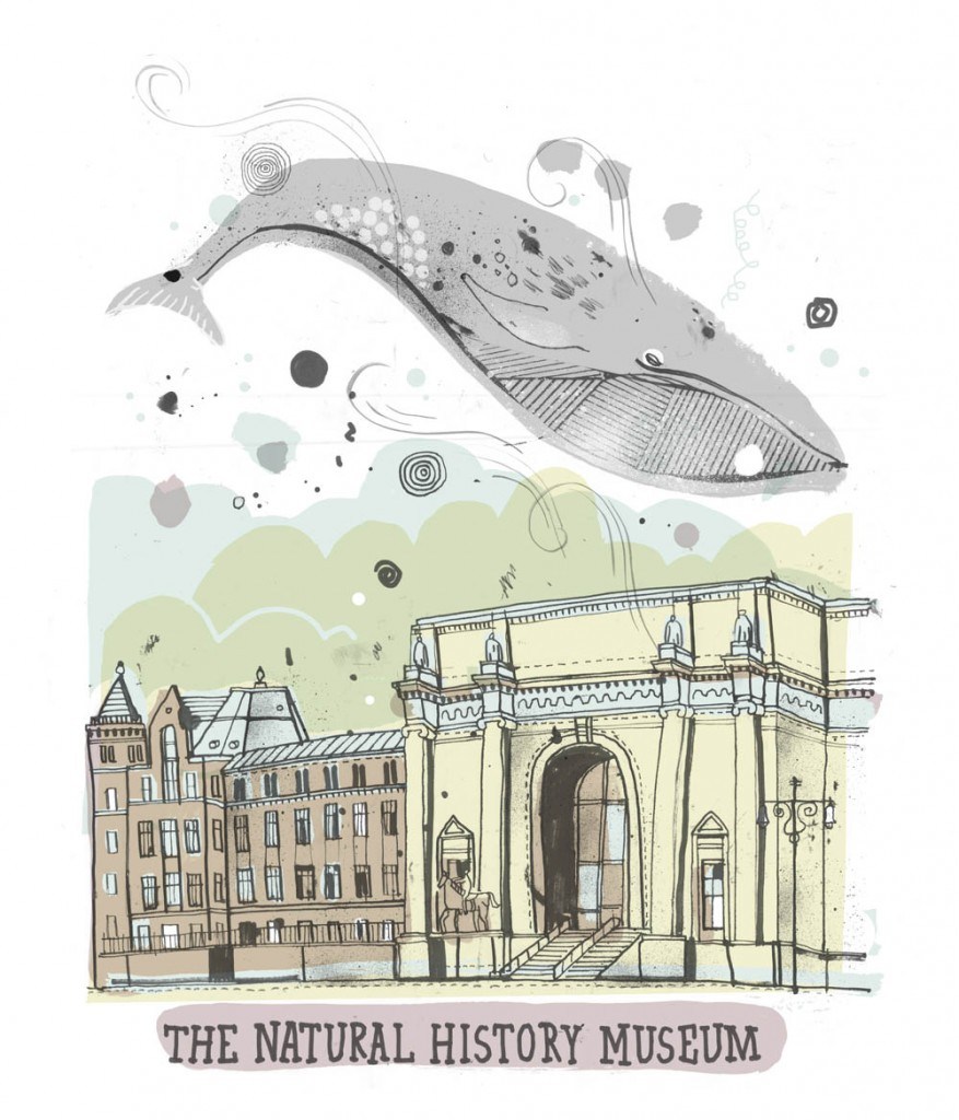 877x1024 an illustrated tour of all the buildings in new york brain pickings - New York Buildings Drawing