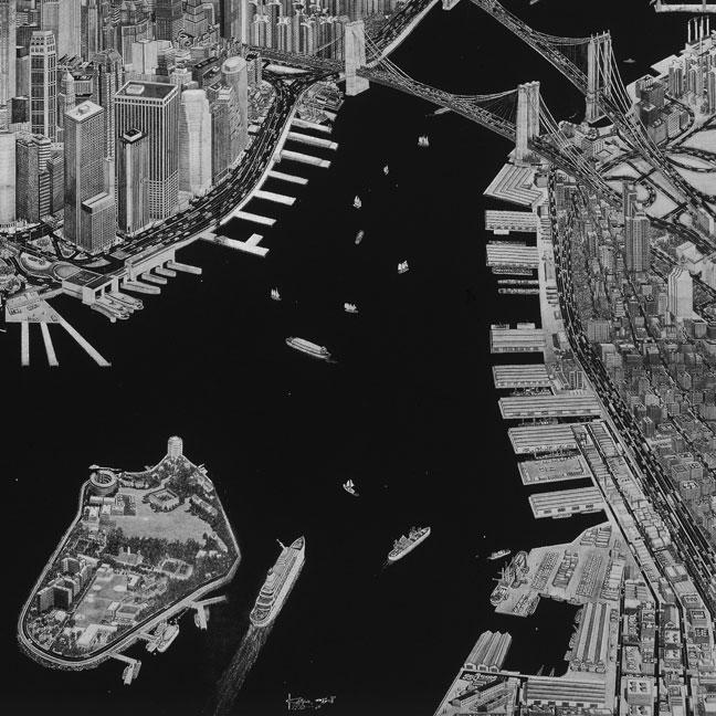 648x648 Krikko Productions - New York City Drawing