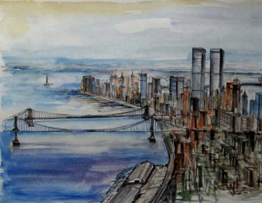 375x291 new york city drawing - New York City Drawing