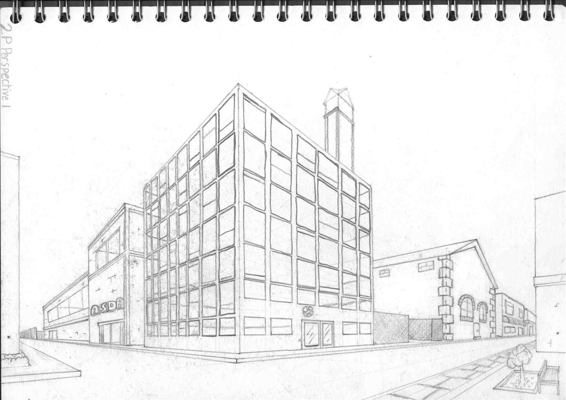 1900x1343 To City Sketch Easy Draw A Skyline Waysrhcraftsycom Images For Ue - New York City Easy Drawing