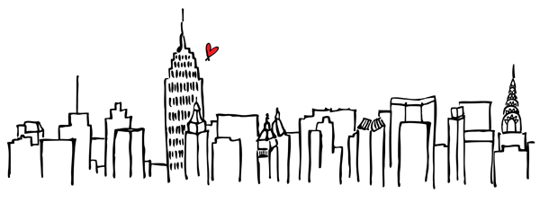 600x226 Back To The Big Ciao Beautiful - New York City Easy Drawing