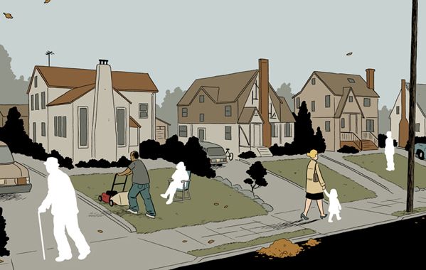 599x380 New York Drawings Drawn Quarterly - New York Drawing