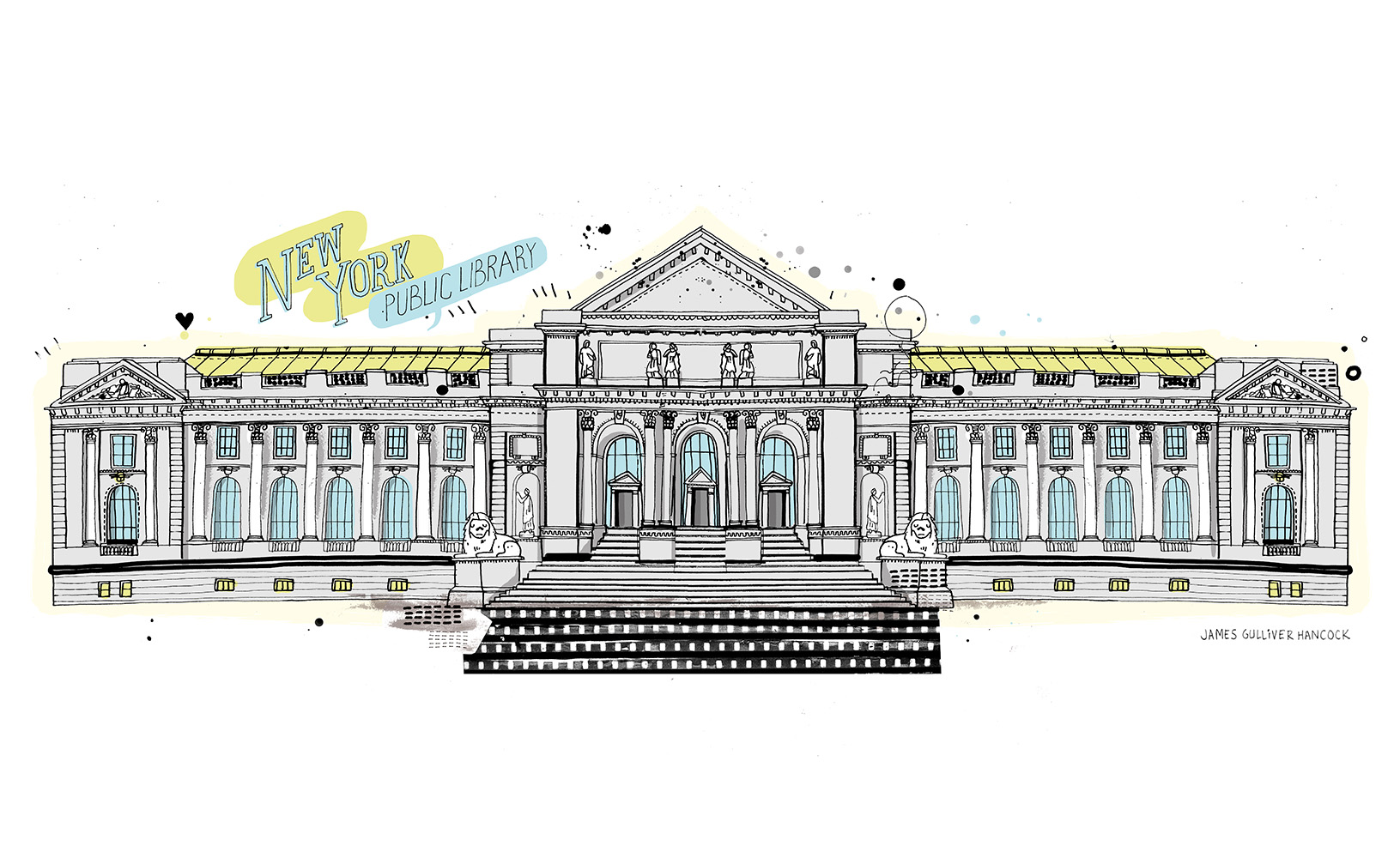 1631x1000 Allthebuildingsinnewyork - New York Drawing