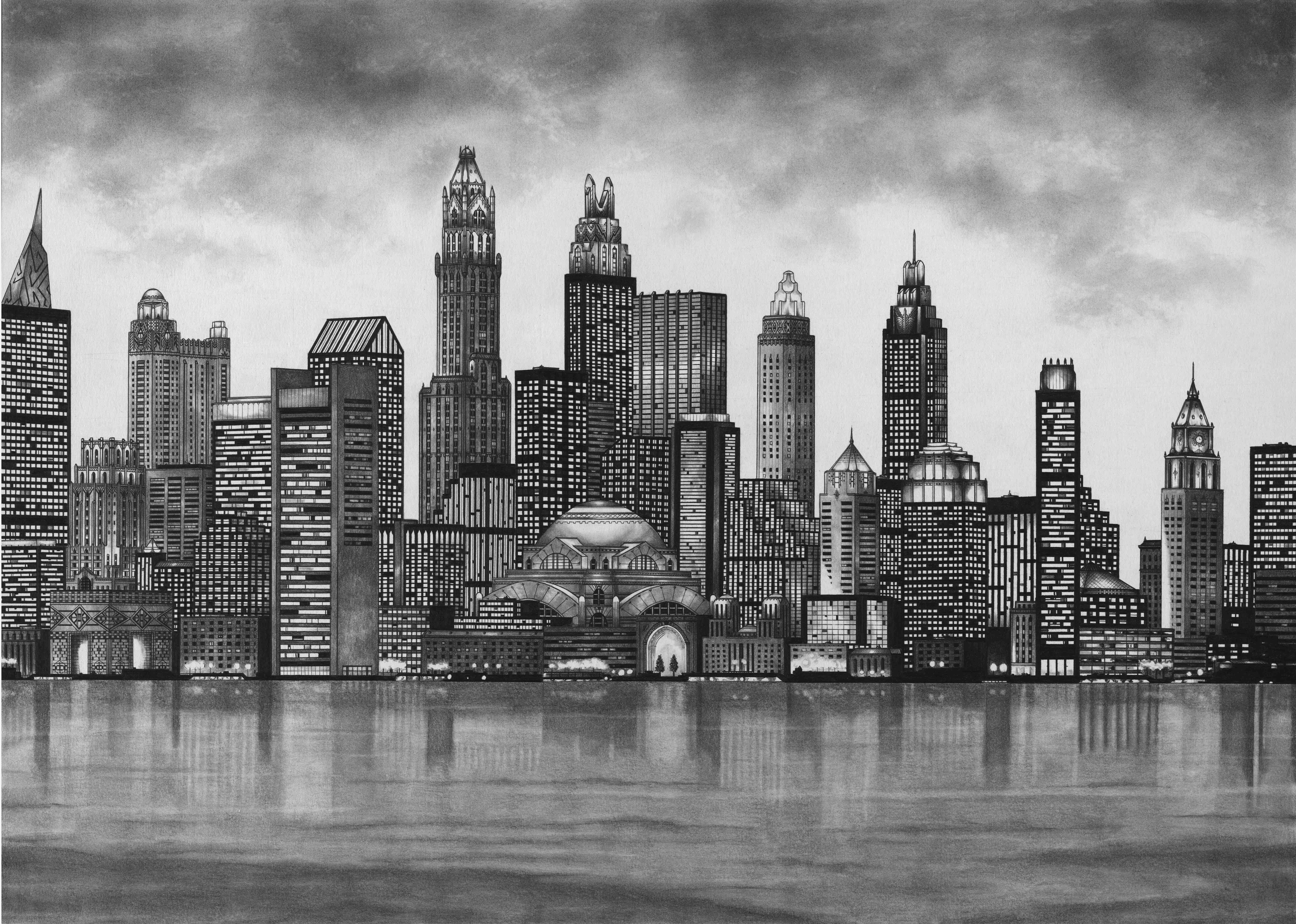 New York City Easy Drawing at Explore collection