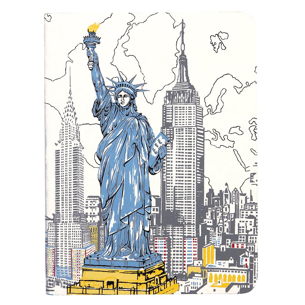 1000x1000 new york statue of liberty notebook - New York Statue Of Liberty Drawing