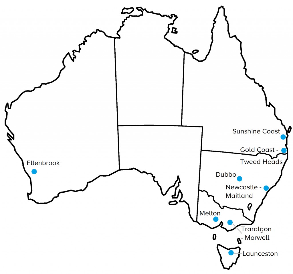 1024x957 Map Of Australia And New Zealand With Capitals - New Zealand Map Drawing