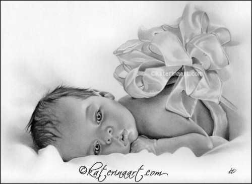 500x365 newborn baby drawing pics drawing skill - Newborn Baby Drawing