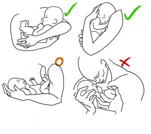 302x267 how to draw a newborn baby, step - Newborn Drawing