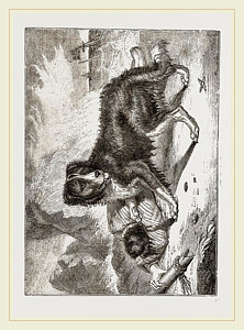 222x300 newfoundland dog drawing - Newfoundland Dog Drawing