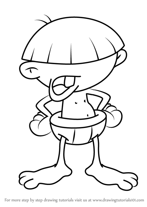 567x800 learn how to draw joey beetles from kids next door - Next Drawing