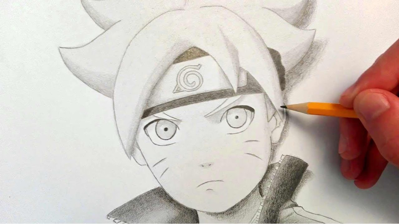 1280x720 How To Draw Boruto Step - Next Drawing