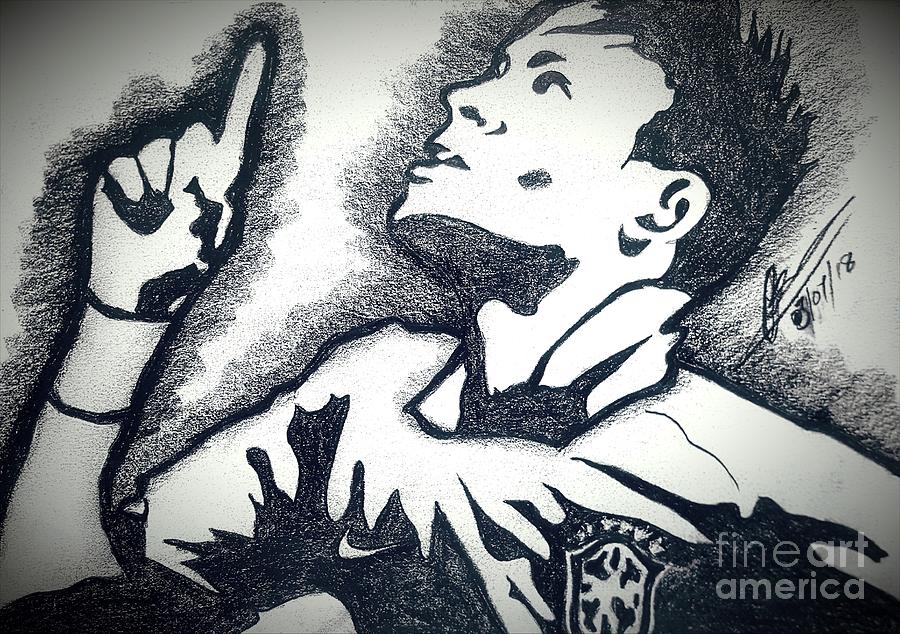 900x634 neymar drawing - Neymar Drawing