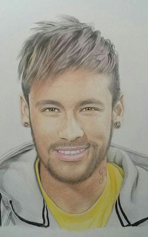 500x800 awesome neymar drawing now that - Neymar Drawing