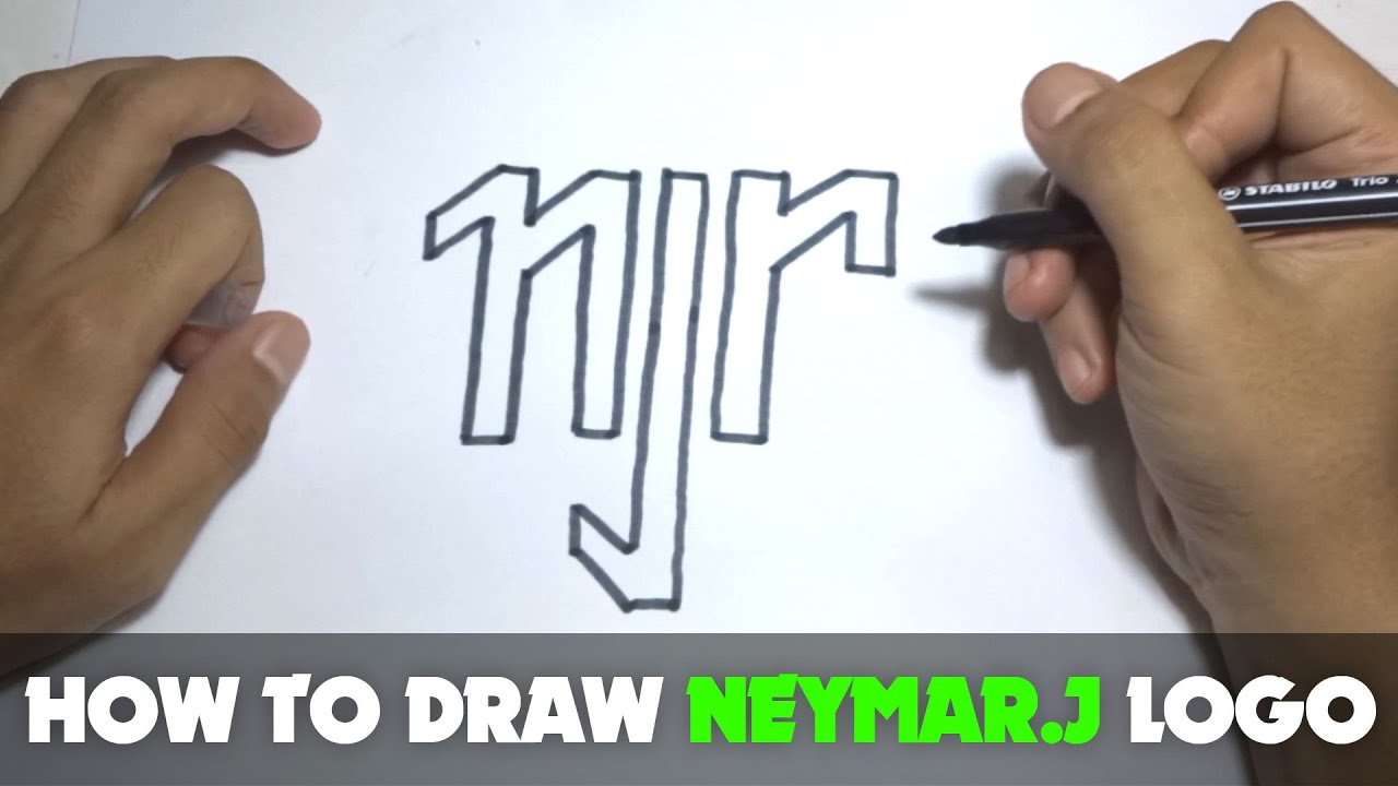 1280x720 How To Draw A Cartoon - Neymar Drawing Step By Step