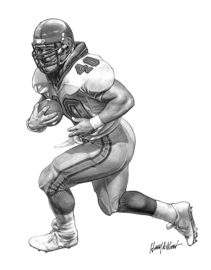 704x900 A Train Drawing - Nfl Drawings