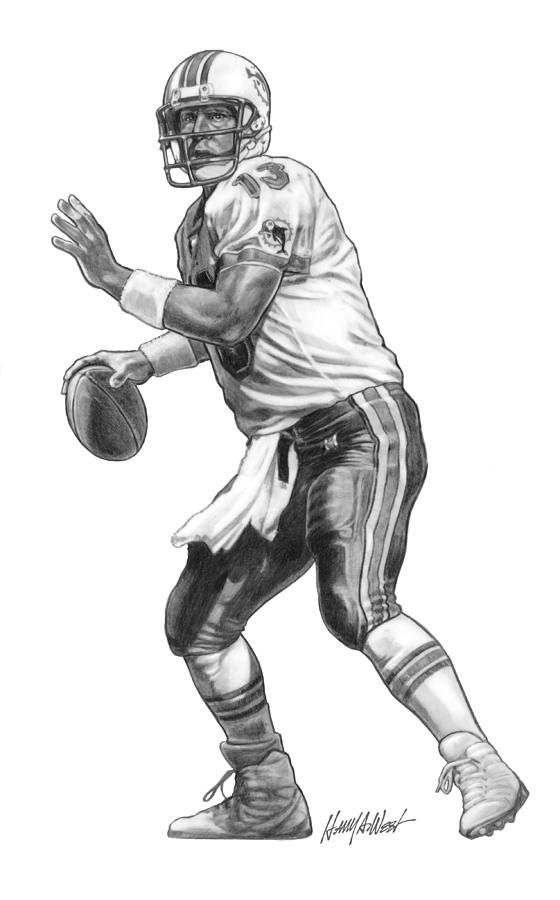 Nfl Football Drawing at PaintingValley.com | Explore collection of Nfl ...