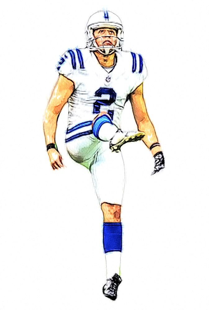 673x999 Rigoberto Sanchez - Nfl Football Drawing