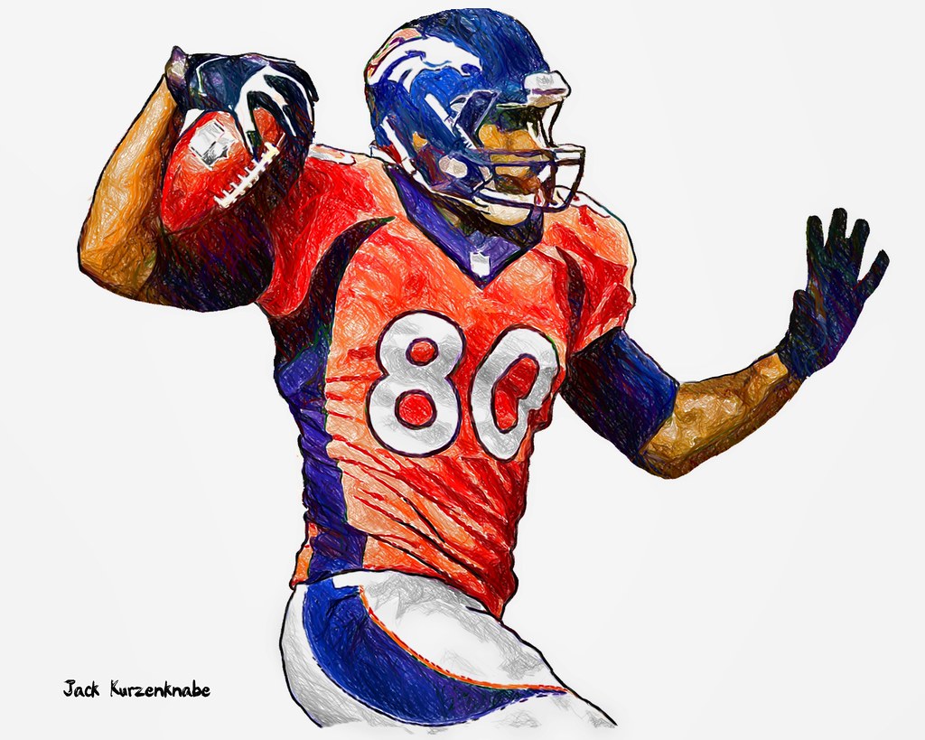 Nfl Football Player Drawing at Explore collection