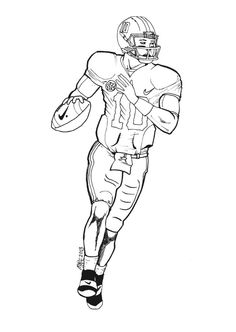 236x332 nfl football player drawings redskins sports in football - Nfl Football Player Drawing