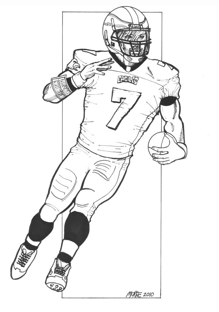 719x1024 nfl football player drawing at getdrawings com free for personal - Nfl Football Player Drawing