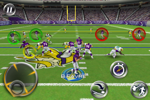 480x320 Madden Comes To Iphone With Madden Nfl - Nfl Player Drawings