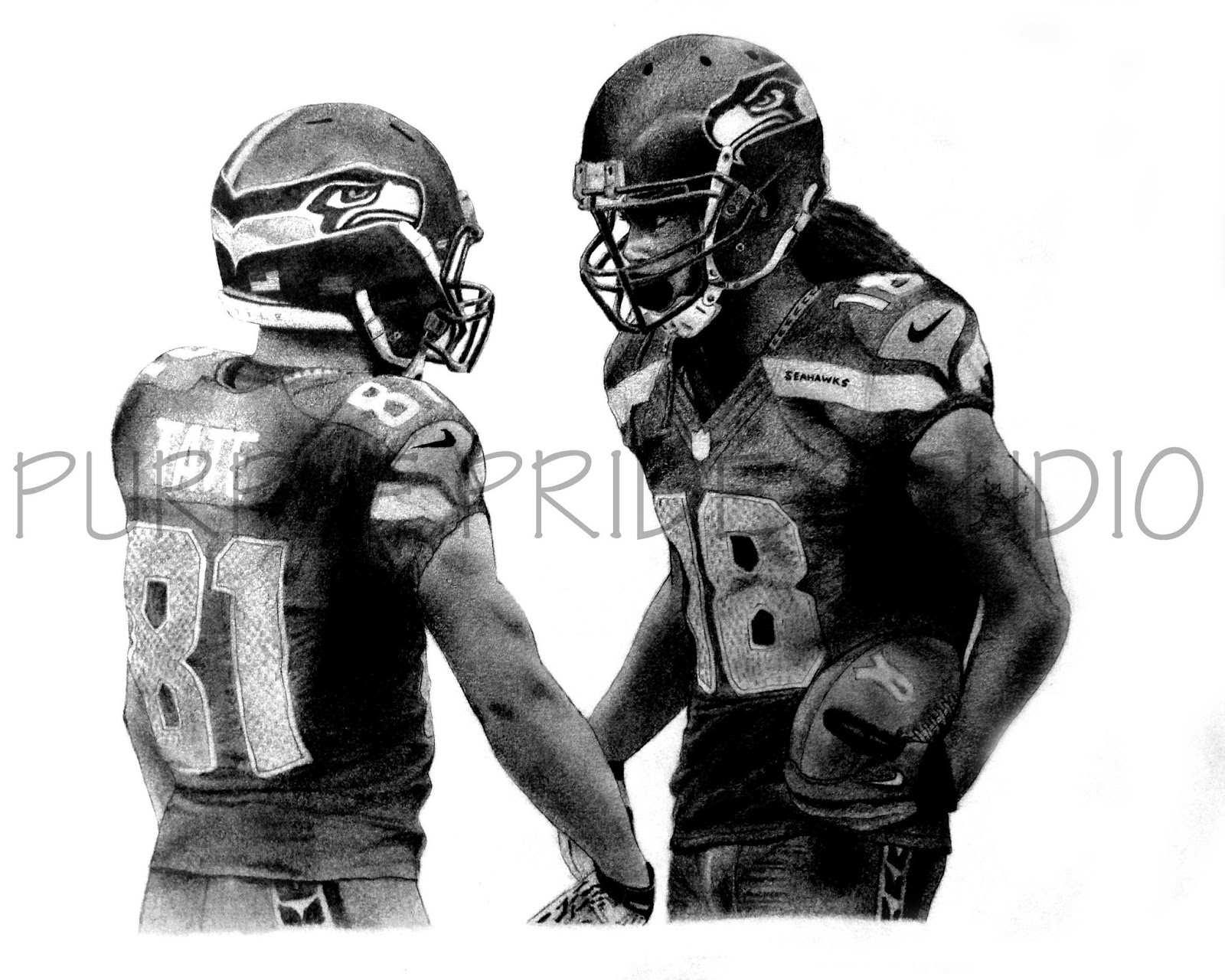 1600x1280 purple pride studio nfl drawings - Nfl Player Drawings