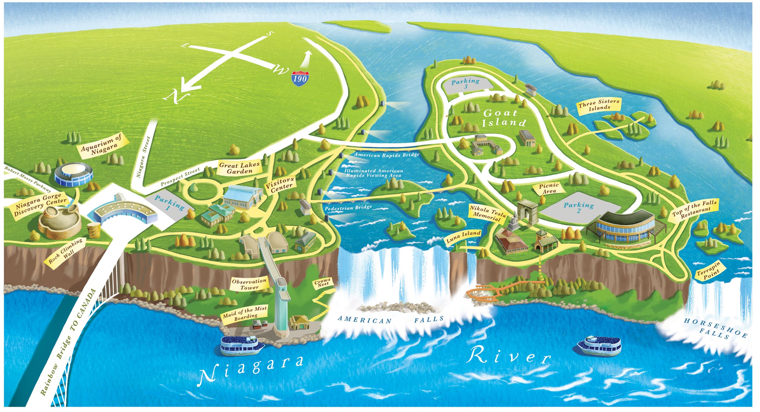 2598x1410 niagara falls state park - Niagara Falls Drawing For Kids