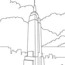220x220 empire state building coloring pages - Niagara Falls Drawing For Kids