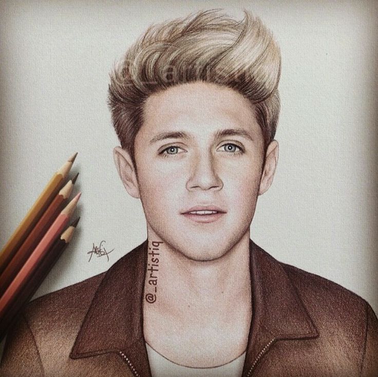 736x735 Niall Horan Drawing For Beginners - Niall Horan Drawing