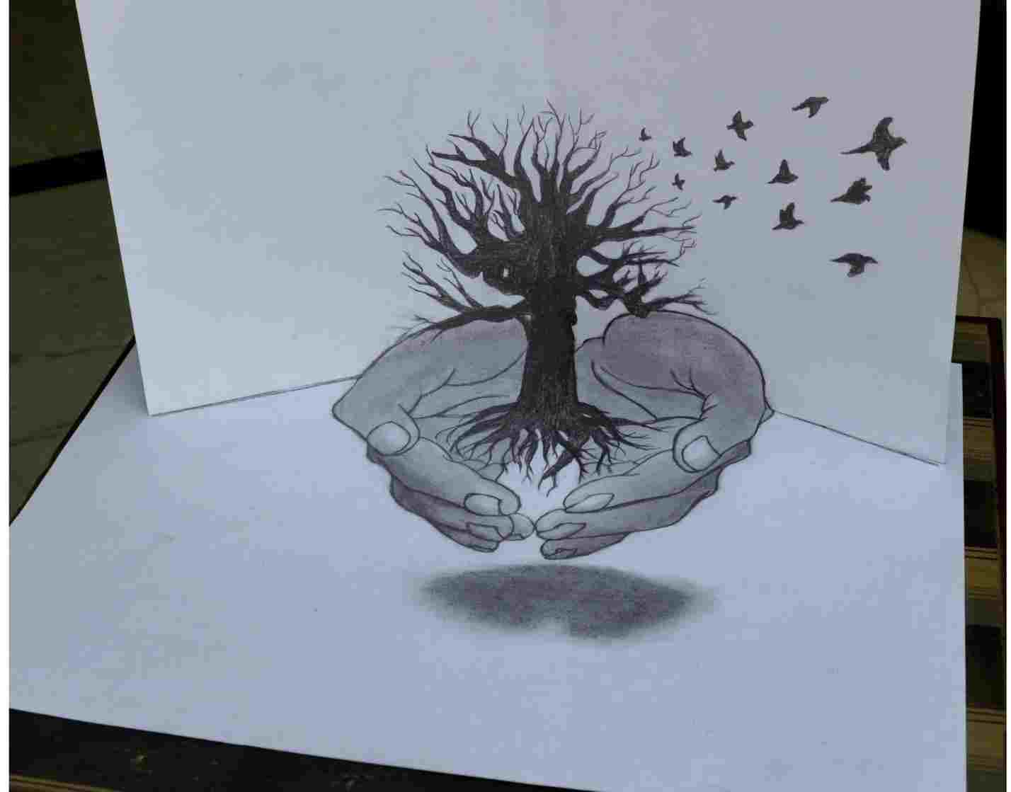 1428x1119 nice drawings of nature - Nice Drawings