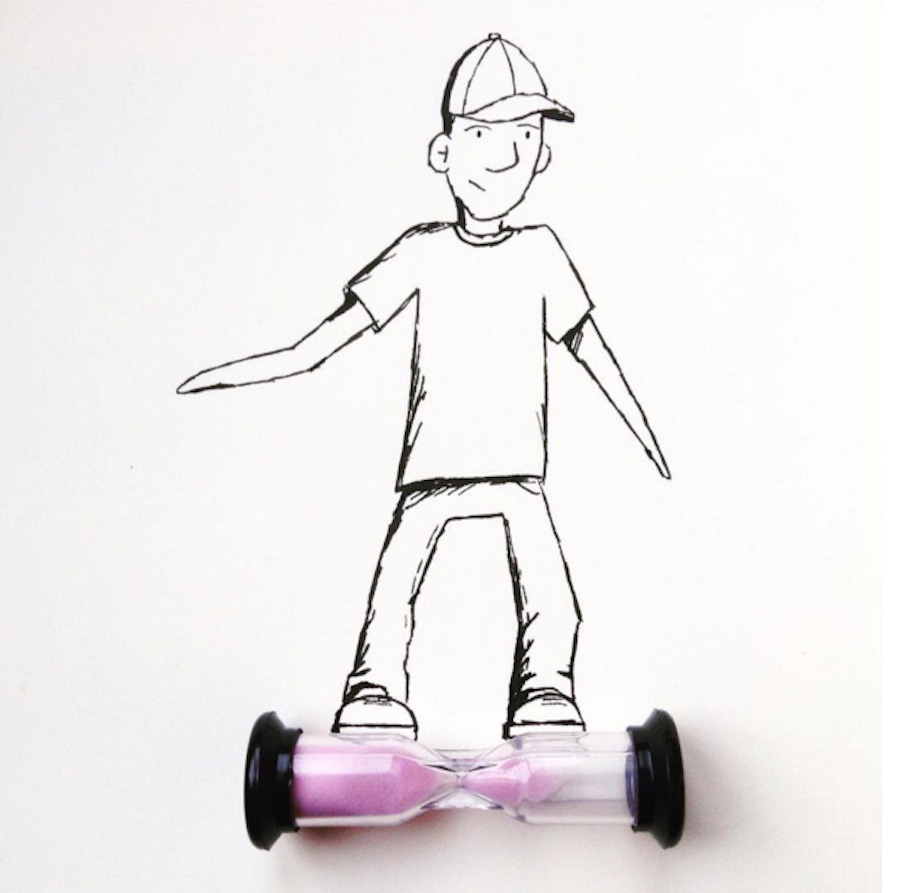 900x893 nice drawings playing with daily fubiz media - Nice Drawings