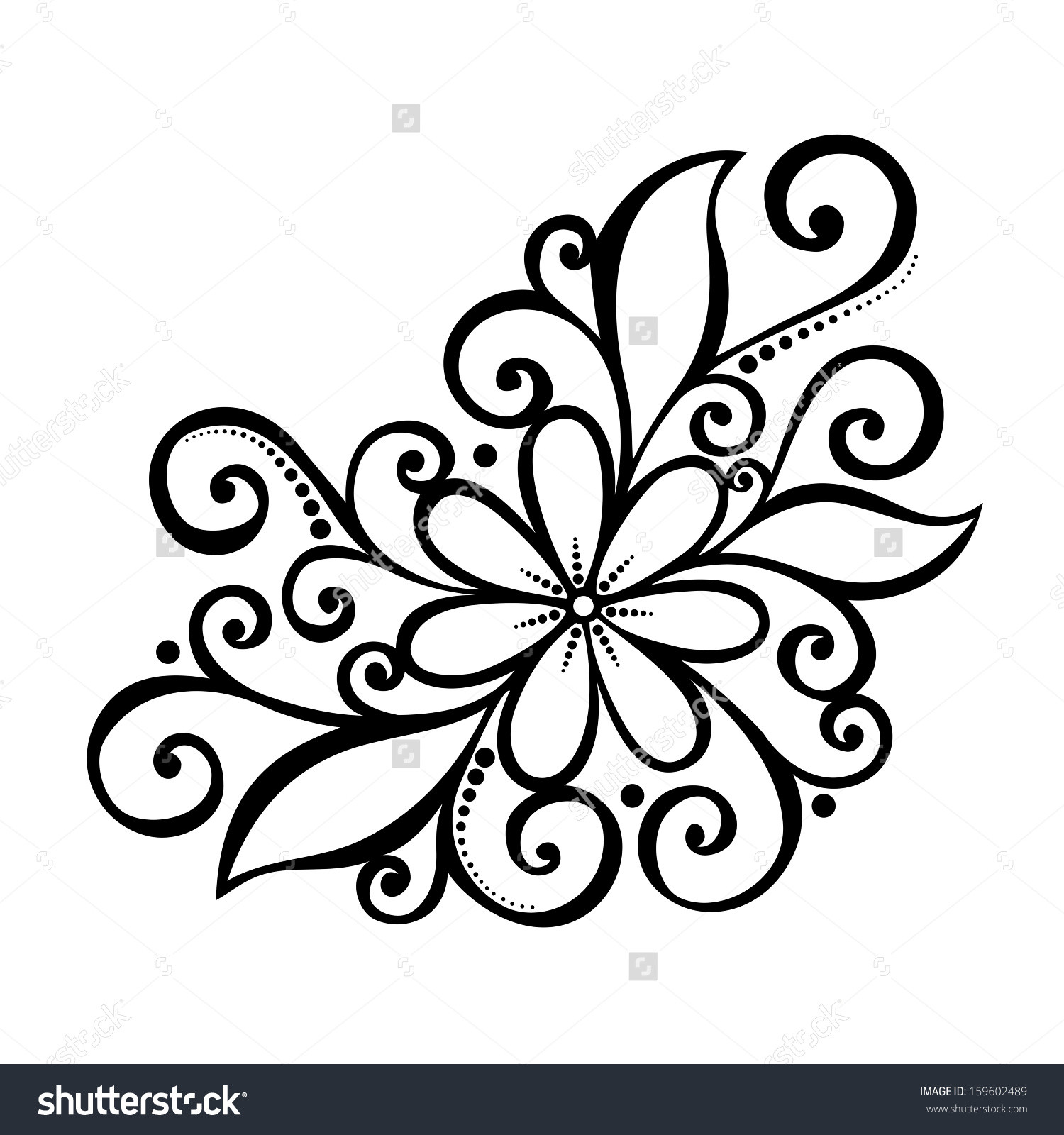 1500x1600 nice flowers to draw easy - Nice Drawings Easy