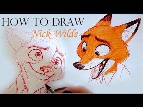 480x360 How To Draw Nick Wilde - Nick Drawing