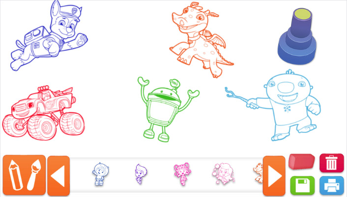 706x402 Children Nick Jr Free Draw In Exterior Animal Coloring Marvelous - Nick Jr Free Drawing