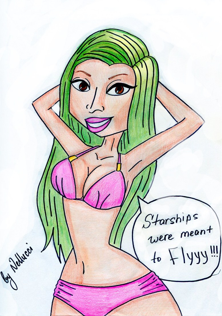 777x1105 Nicki Minaj Cartoon Drawing Nicki Minaj - Nicki Minaj Cartoon Drawing