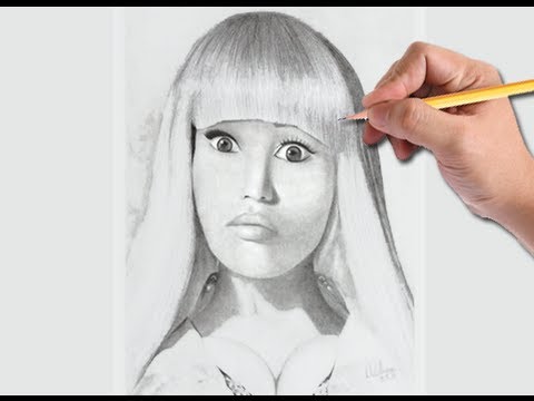 480x360 How To Draw - Nicki Minaj Drawing