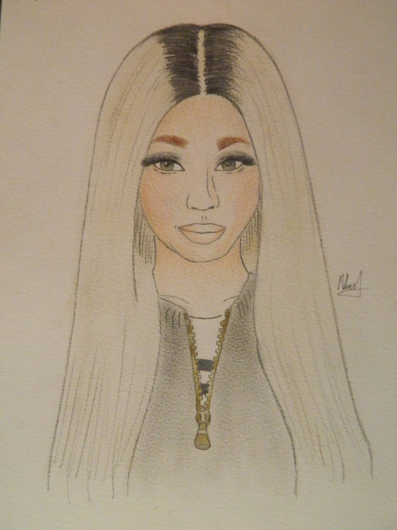 774x1032 Nicki Minaj Drawing - Nicki Minaj Drawing