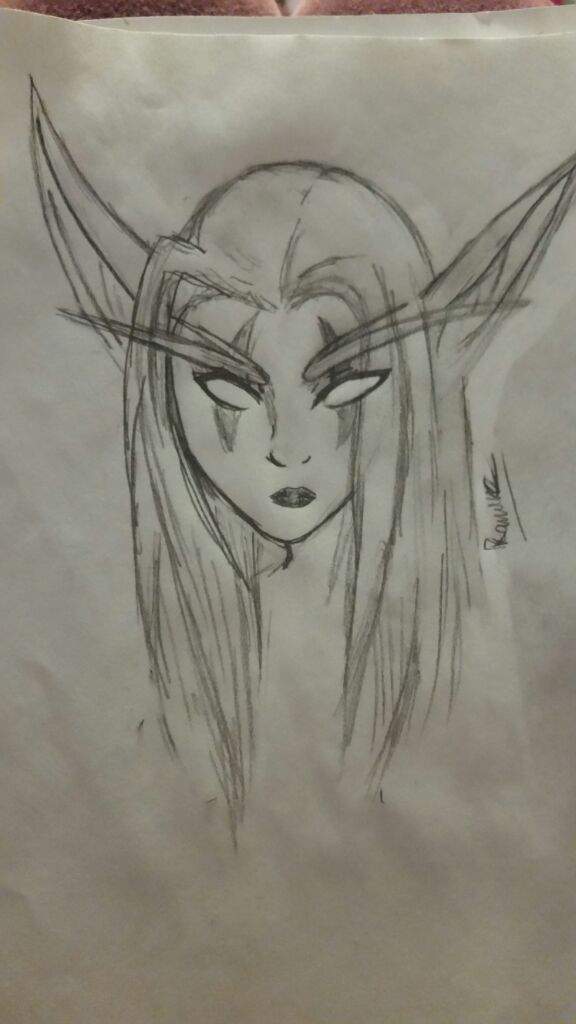 576x1024 night elf drawing wip wow amino - Night Elf Drawing