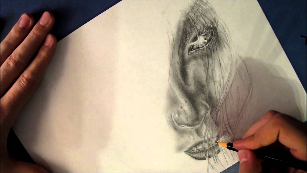 1280x720 Speed Drawing - Night Elf Drawing