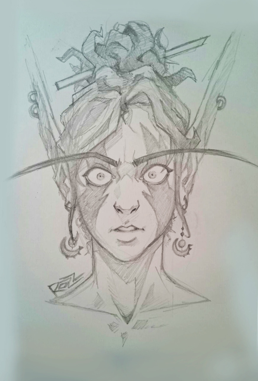 871x1287 artstation - Night Elf Drawing