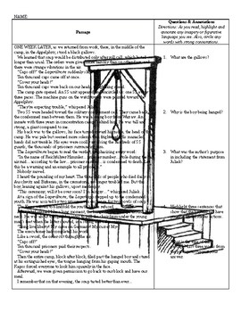270x350 night - Night Elie Wiesel Drawing