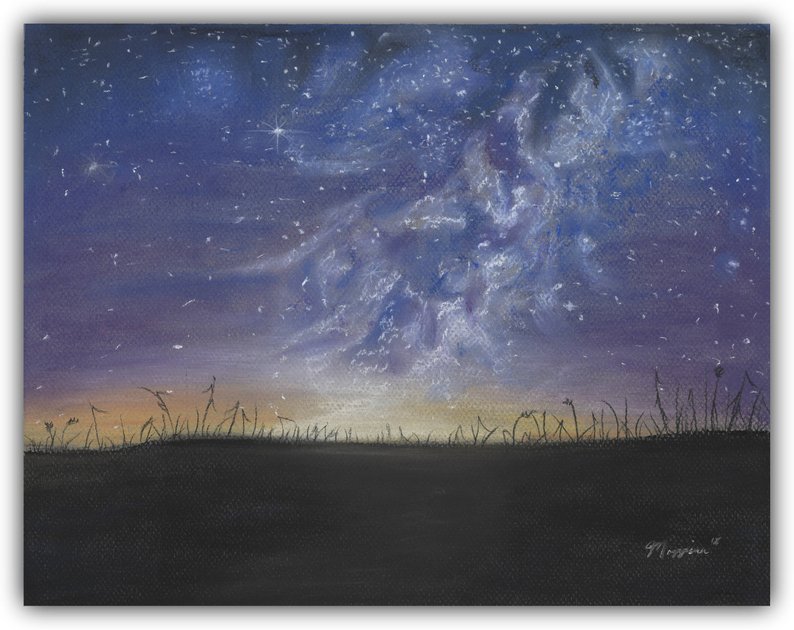 Night Sky Paintings Search Result At Paintingvalleycom - galaxy background night...