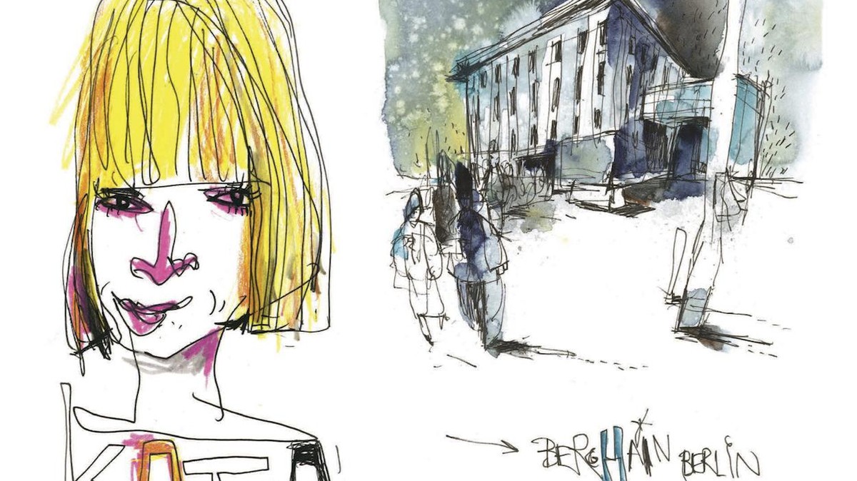 1200x674 Drawn Club Nightclub - Nightclub Drawing