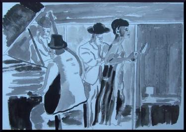 375x267 Nightclub Drawing Drawings For Sale Saatchi Art - Nightclub Drawing