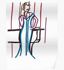 210x230 Nightclub Drawing Posters Redbubble - Nightclub Drawing