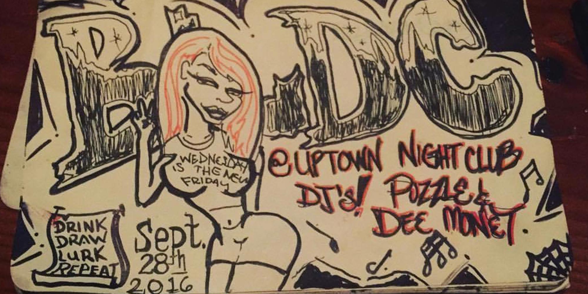 2000x1000 bad luck of the draw club uptown night club - Nightclub Drawing